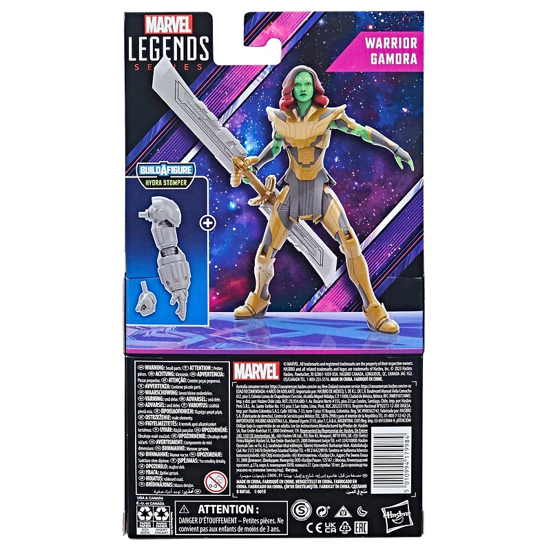 Hasbro Marvel Legends Series Marvel Studios What If...? Warrior Gamora 6-in Action Figure (Build A Figure - Hydra Stomper)