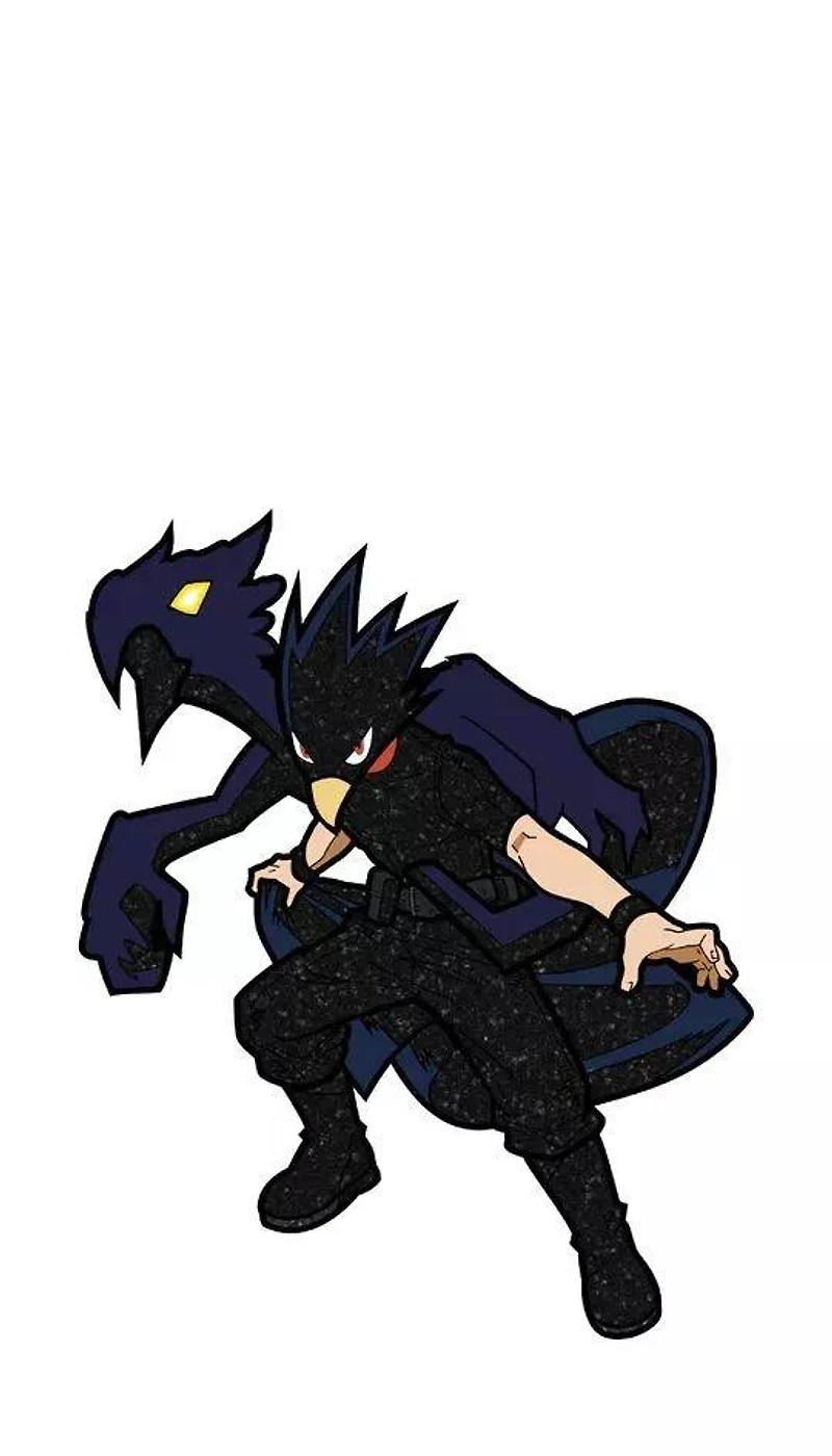 FiGPiN My Hero Academia Fumikage Tokoyami 3-in Collectible Enamel Pin