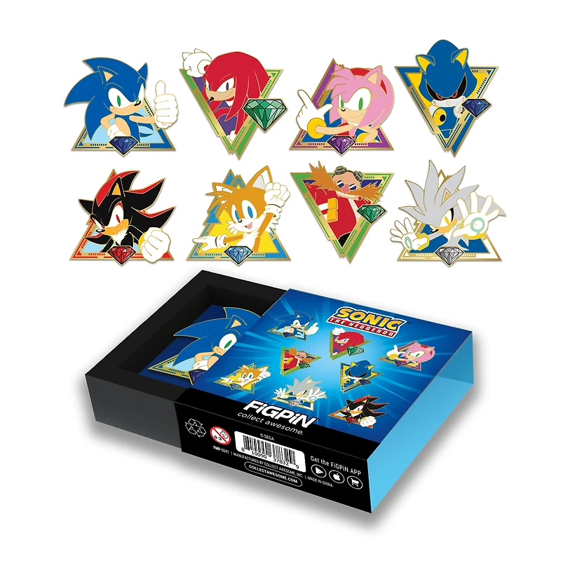 FiGPiN Mini Mystery Sonic the Hedgehog Series 1 Pin (Styles May Vary)