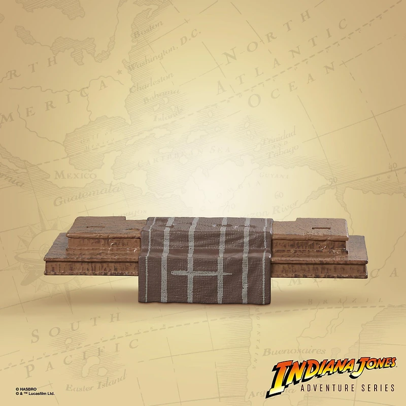 Hasbro Indiana Jones Adventure Series Indiana Jones and the Dial of Destiny Renaldo (Build an Artifact) 6-in Action Figure