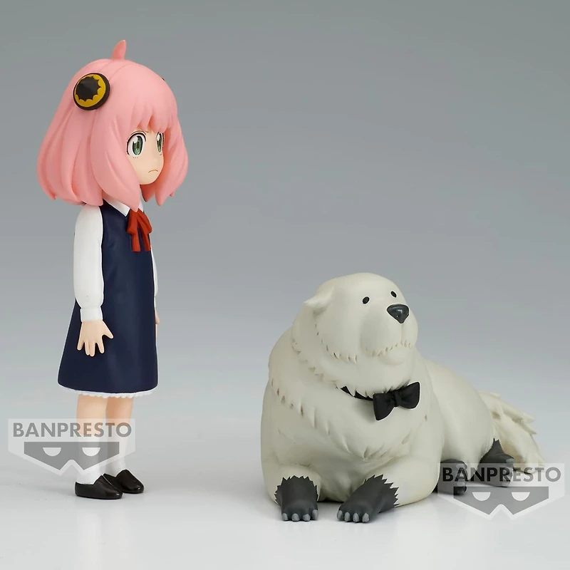Banpresto Spy X Family Anya Forger and Bond Forger Statue Set 2-Pack