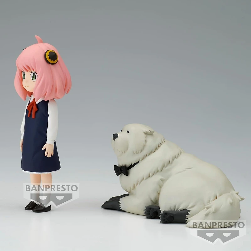 Banpresto Spy X Family Anya Forger and Bond Forger Statue Set 2-Pack