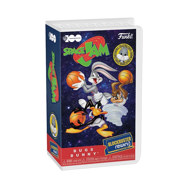 Funko REWIND: Space Jam Bugs Bunny (or Chase) 3.7-in Vinyl Figure