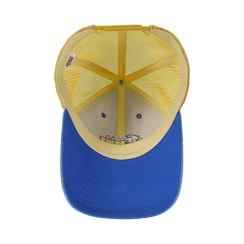 Sonic the Hedgehog Vintage Logo Mesh Trucker Hat