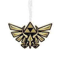 Hallmark The Legend of Zelda Premium Metal Crest of Hyrule Ornament