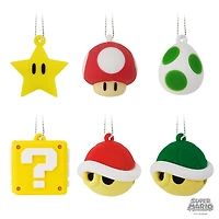 Hallmark Super Mario PVC Figural Mini Ornament Set