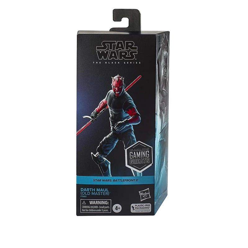 Hasbro Star Wars: The Black Series Gaming Greats Star Wars: Battlefront II Darth Maul (Old Master) 6-in Action Figure GameStop Exclusive