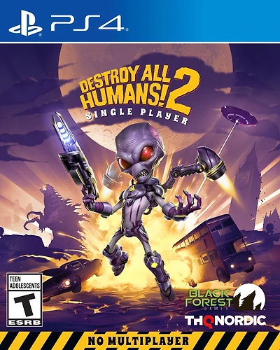 Destroy All Humans! 2 - Reprobed: Single Player - PlayStation 4
