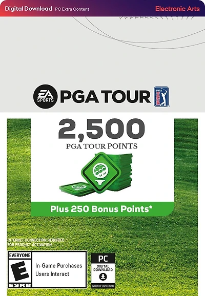EA SPORTS PGA TOUR Points Pack - PC Origin 2750