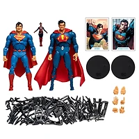 McFarlane Toys DC Multiverse Superman vs. Superman of Earth-3 with Atomica Action Figure Set 2-Pack