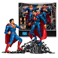 McFarlane Toys DC Multiverse Superman vs. Superman of Earth-3 with Atomica Action Figure Set 2-Pack