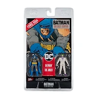 McFarlane Toys DC Direct Batman Dark Nights Metal Comic Batman and Joker 3-in Action Figures 2-Pack