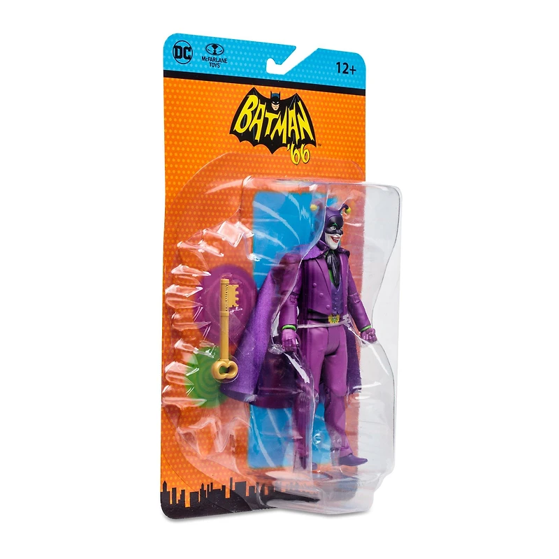 McFarlane Toys DC Batman '66 The Joker (Comics) 6-in Retro Action Figure