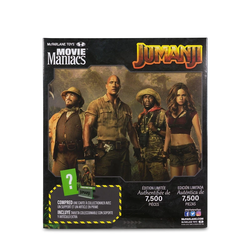 McFarlane Toys Movie Maniacs: Jumanji Franklin (Mouse) Finbar 6-in Statue