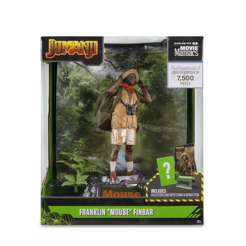 McFarlane Toys Movie Maniacs: Jumanji Franklin (Mouse) Finbar 6-in Statue