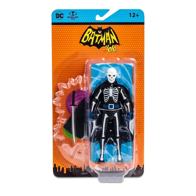 McFarlane Toys DC Batman '66 Lord Death Man (Comics) 6-in Retro Action Figure