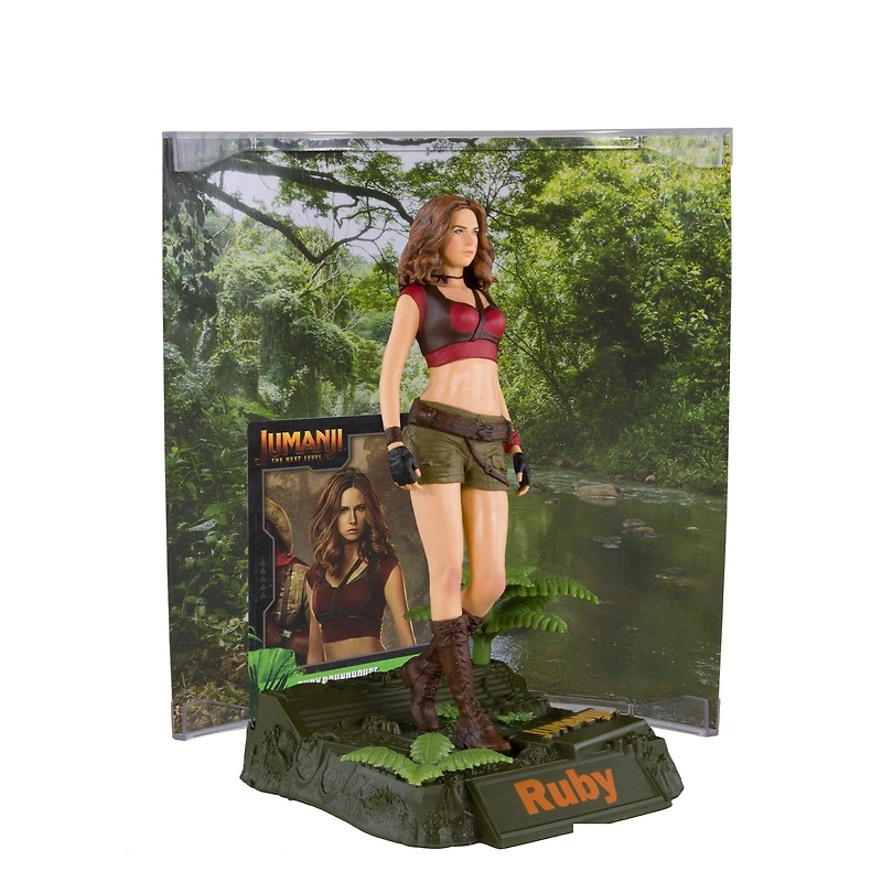 McFarlane Toys Movie Maniacs: Jumanji Ruby Roundhouse 6-in Statue
