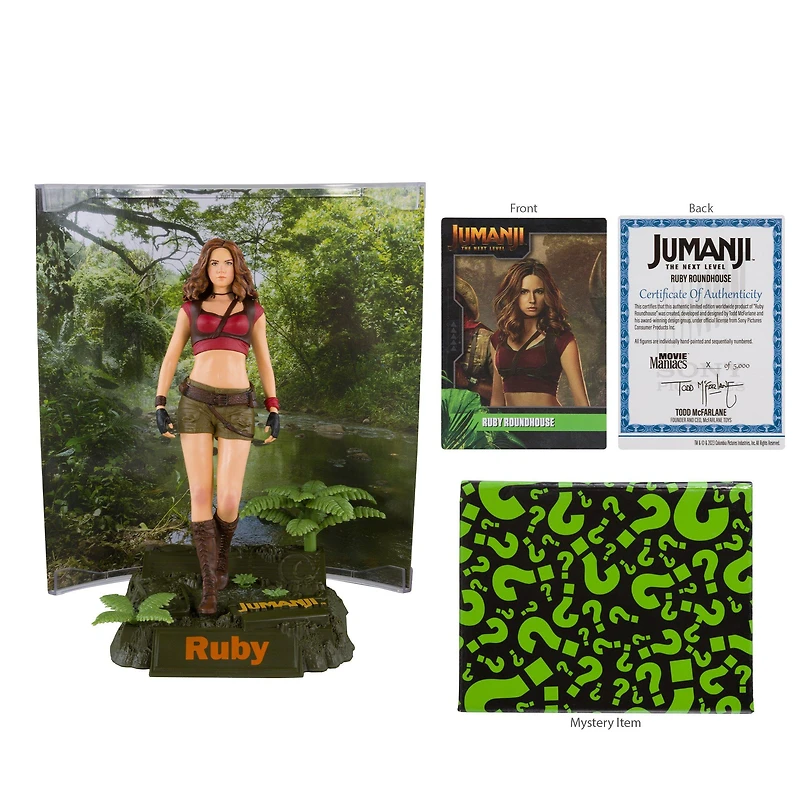 McFarlane Toys Movie Maniacs: Jumanji Ruby Roundhouse 6-in Statue