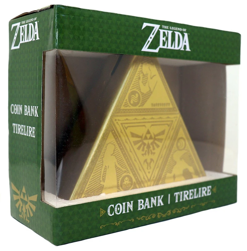 The Legend of Zelda Triforce Coin Bank