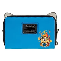 Loungefly Sanrio Aggretsuko Cosplay Zip Around Wallet