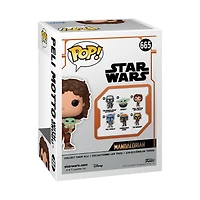 Funko POP! Television: Star Wars The Mandalorian Peli Motto 4.65-in Vinyl Bobblehead Figure