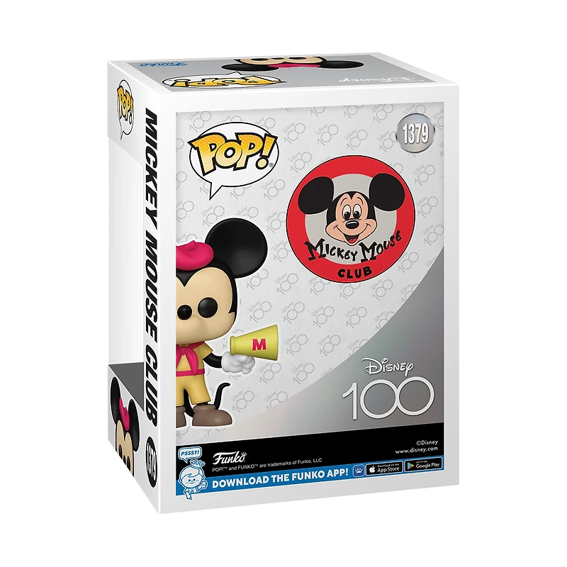 Funko POP! Disney100 Mickey Mouse Club 3.85-in Vinyl Figure
