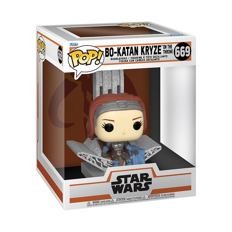 Funko POP! Deluxe: Star Wars The Mandalorian Bo-Katan Kryze 5.6-in Vinyl Bobblehead Figure