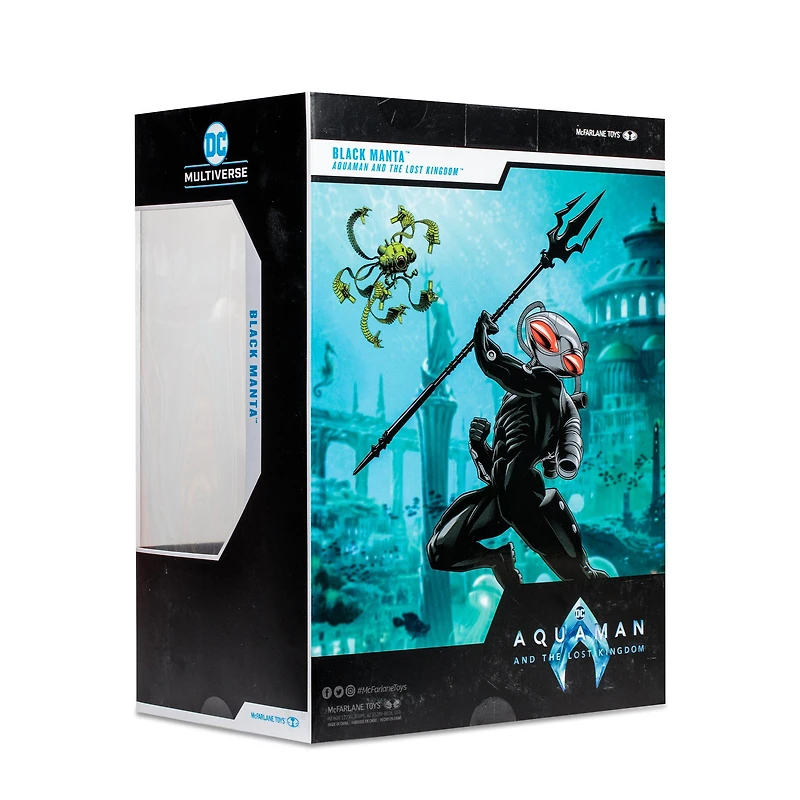 McFarlane Toys DC Multiverse Aquaman and The Lost Kingdom Black Manta 12-in Statue