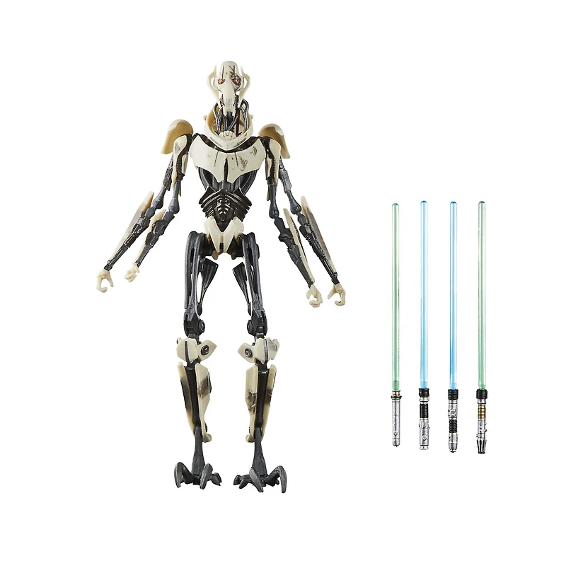 Hasbro Star Wars: The Black Series Gaming Greats Star Wars: Battlefront II General Grievous (Battle Damaged) 6-in Action Figure GameStop Exclusive