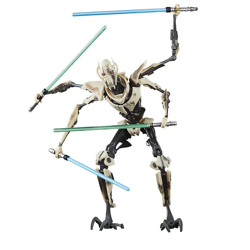 Hasbro Star Wars: The Black Series Gaming Greats Star Wars: Battlefront II General Grievous (Battle Damaged) 6-in Action Figure GameStop Exclusive