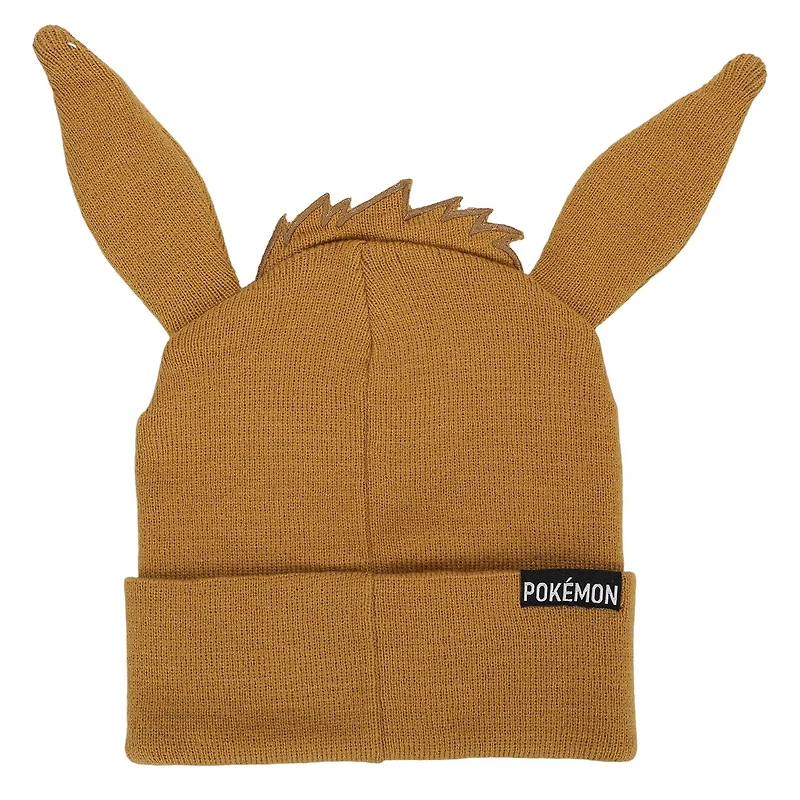 Pokemon Eevee Big Face Cosplay with Ears Knit Hat