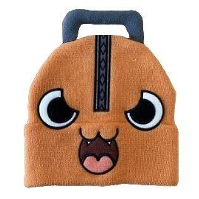 Chainsaw Man Pochita Chibi Big Face Woven Cosplay Beanie