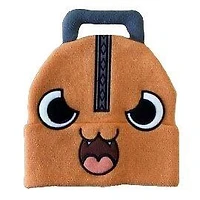 Chainsaw Man Pochita Chibi Big Face Woven Cosplay Beanie