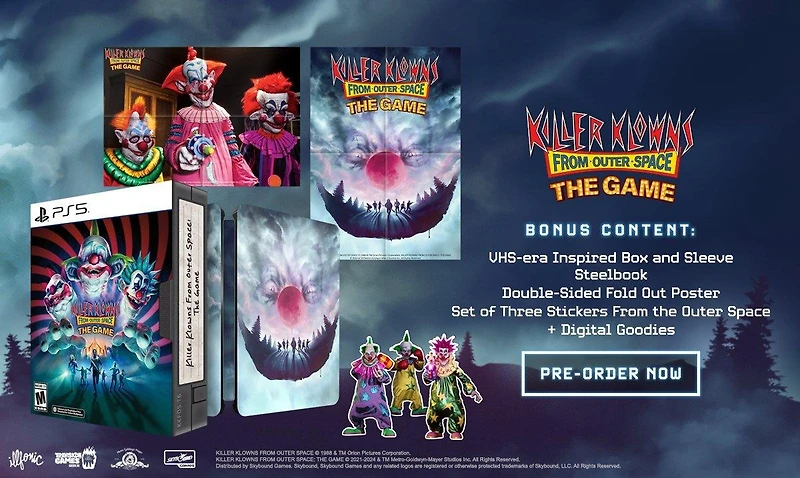 Killer Klowns From Outer Space: The Game Deluxe - PlayStation 5