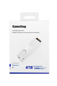 GameStop NVMe SSD Card with Heatsink 4TB