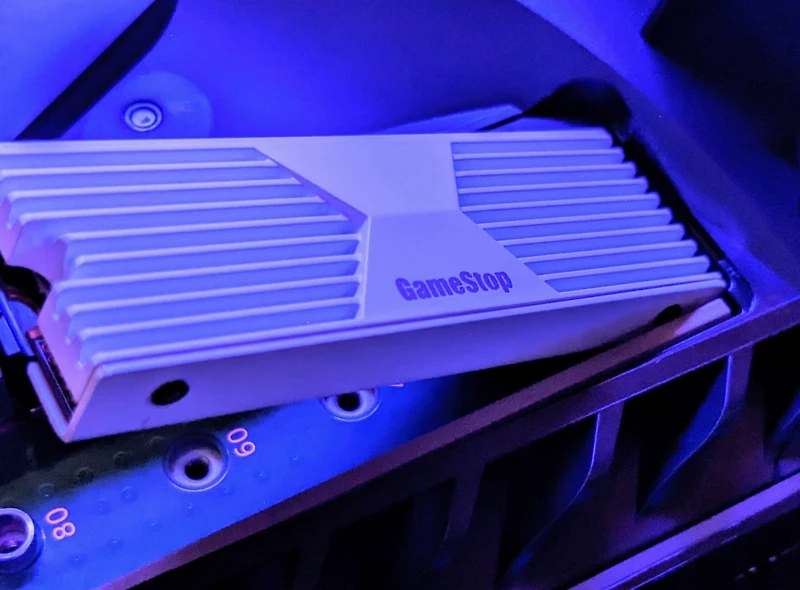 GameStop NVMe SSD Card 1TB with Heatsink for PlayStation 5