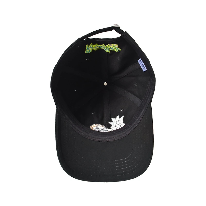 Rick and Morty Warped Faces Embroidered Baseball Hat