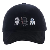 Star Wars Embroidered Characters Adjustable Baseball Hat