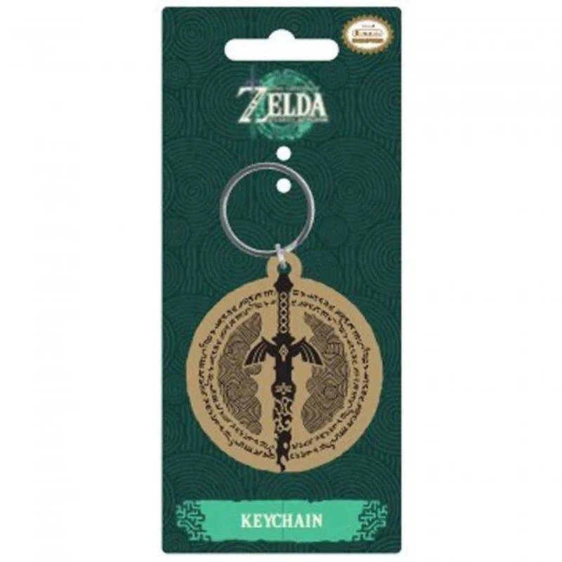 The Legend of Zelda: Tears of the Kingdom Authentication Crest Keychain Style A