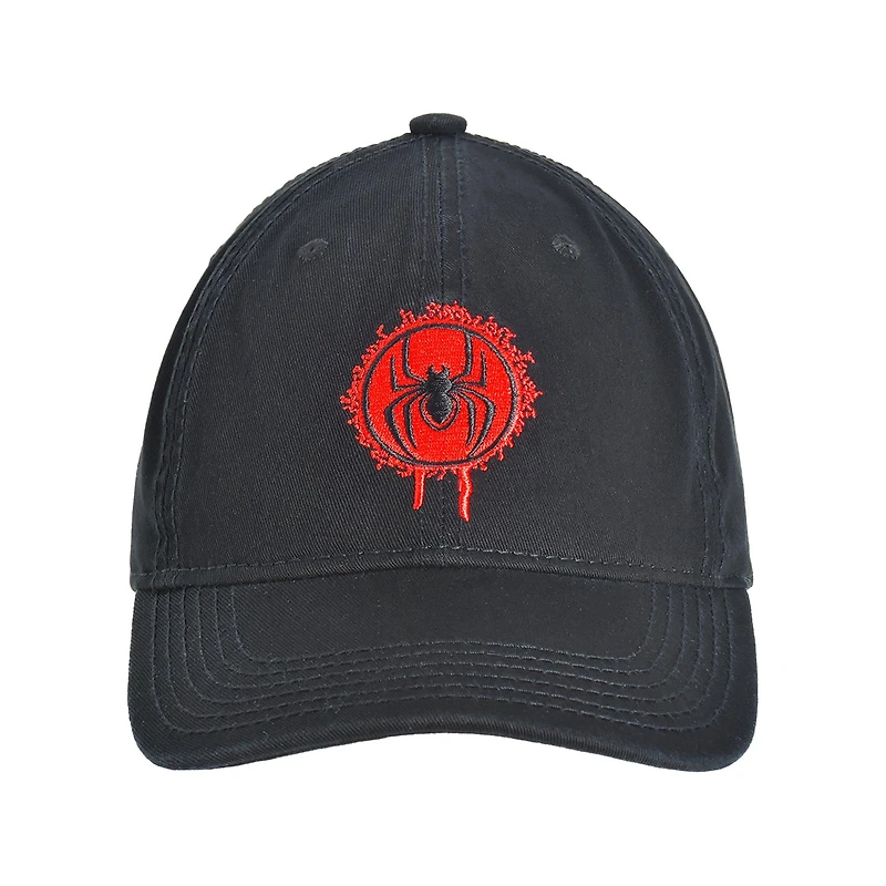 Spider-Man Miles Morales Splatter Logo Unisex Snapback Hat