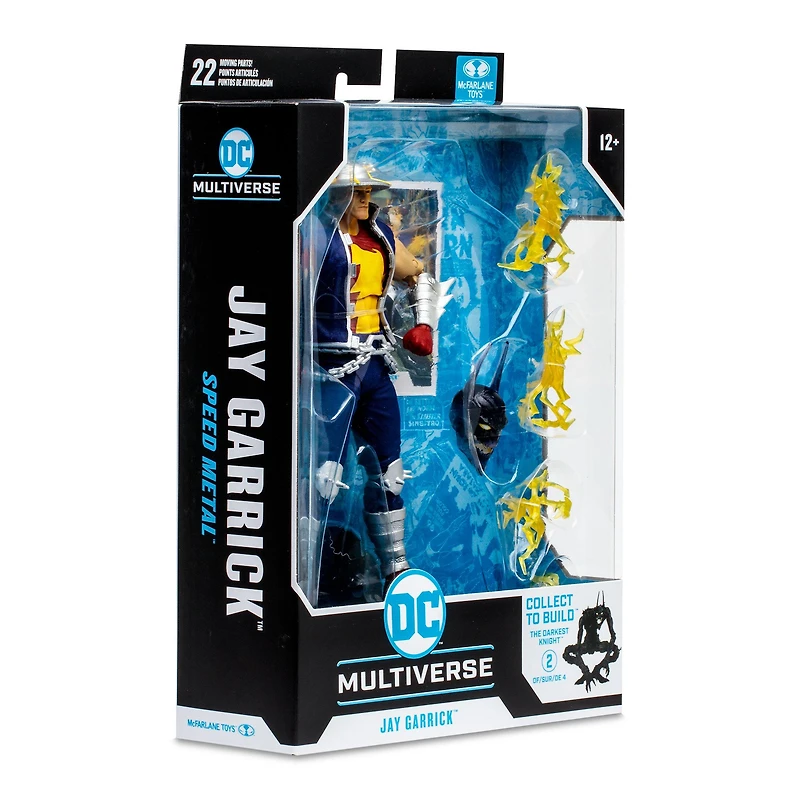 McFarlane Toys DC Multiverse Jay Garrick (Build-A-Figure -The Darkest Knight) 7-in Action Figure