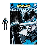 McFarlane Toys DC Direct Page Punchers Nightwing 3-in Action Figure with Nightwing: Rebirth Comic