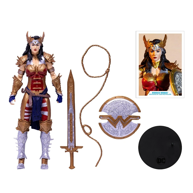 McFarlane Toys DC Multiverse Gold Label Collection Wonder Woman (Todd McFarlane Design) 7-in Polyresin Statue