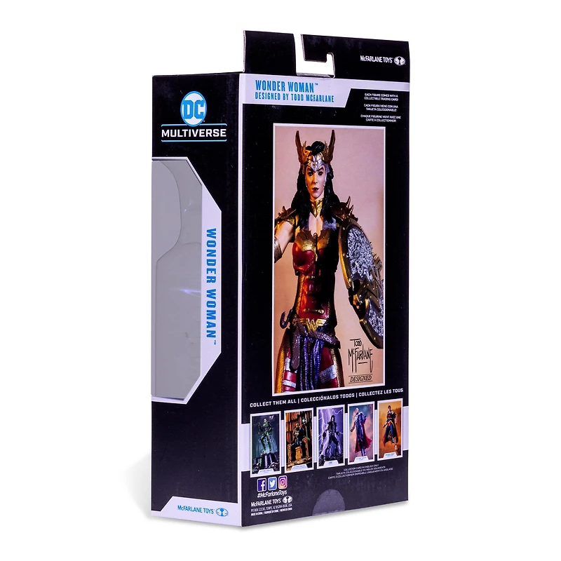 McFarlane Toys DC Multiverse Gold Label Collection Wonder Woman (Todd McFarlane Design) 7-in Polyresin Statue