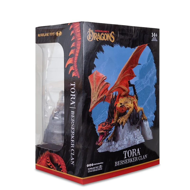 McFarlane Toys Dragons Series 8 Gold Label Tora (Berserker Clan) 11-in Statue