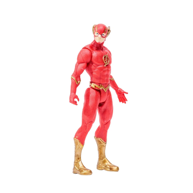 McFarlane Toys DC Direct Page Punchers The Flash 3-in Action Figure with Flashpoint (Metallic Cover) Comic