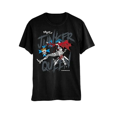 Overwatch Junker Queen Unisex Cotton Black Crew Neck Short Sleeve T-Shirt