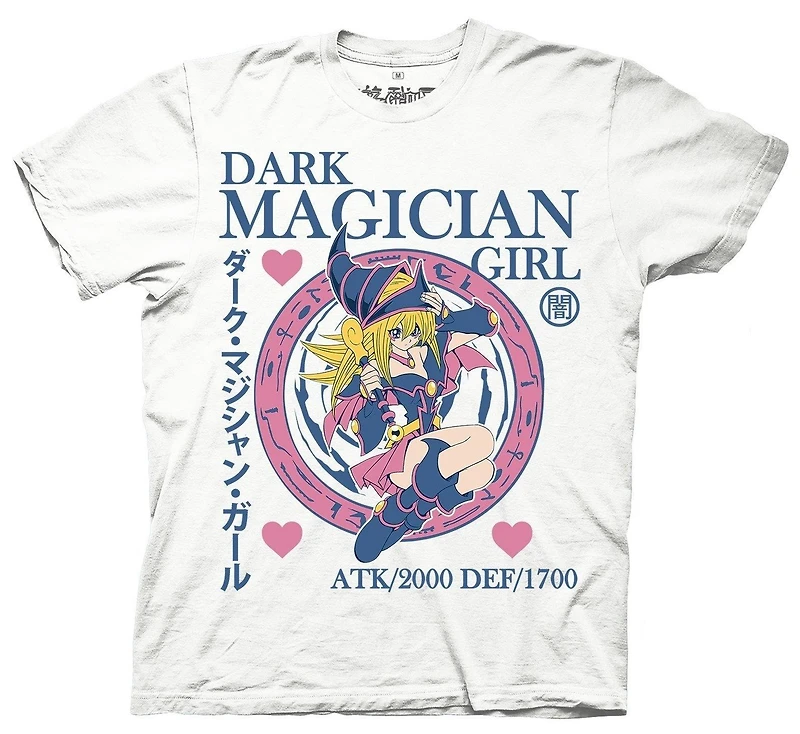 Yu-Gi-Oh! Dark Magician Girl White Unisex Short Sleeve T-Shirt