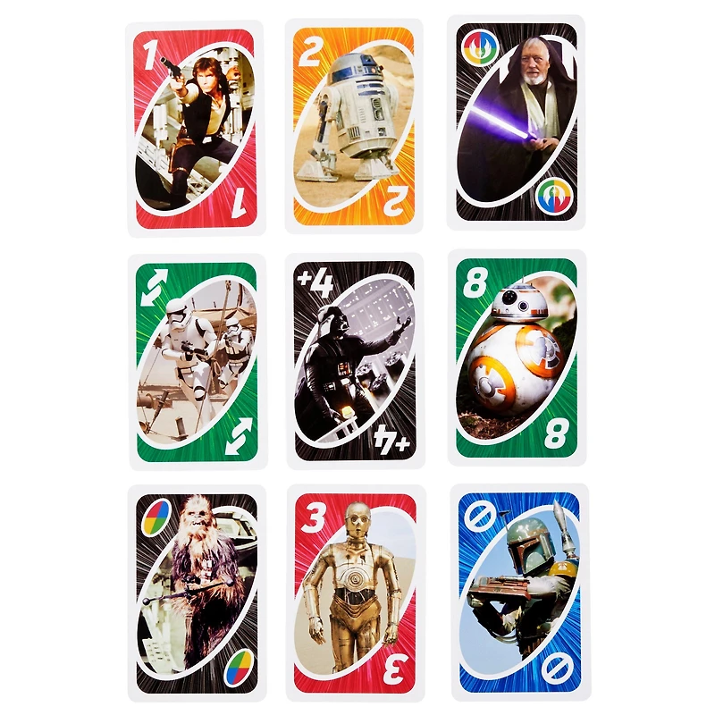 UNO Star Wars Card Game
