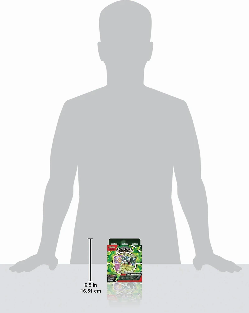 Pokemon Trading Card Game: Meowscarada ex or Quaquaval ex Deluxe Battle Deck (Styles May Vary